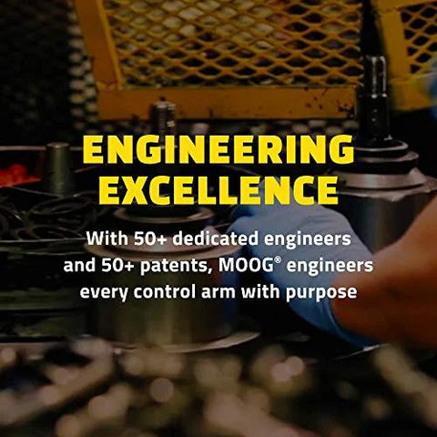Engineering excellence text promoting Front Left Upper Suspension Control Arm And Ball Joint Assembly For Chevy Silverado 1500 Truck