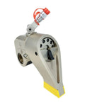 No Sweat Heavy Duty Hydraulic Torque Wrench Featuring Square Drive And Corrosion Resistant Alloy Construction Delivering 183 To 1837 Nm, angled view.