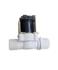 DC 12V Solenoid Valve NC Normally Closed For Water Inlet With G1/2 Inch Male Thread, 0.02 To 0.8 MPa, side view