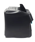 Slick Dual Pocket Money Counter With Real Deal Fake Bill Scanner, side view showing its sleek design and advanced features.