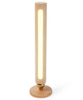 360 Degree Rotatable Beech Wood LED Wall Lamp With Magnetic Mount USB Rechargeable Battery Operated Sconce Night Light