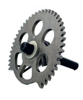 Kick Start Gear Shaft Assembly For GY6 125cc And 150cc Scooters with 16 Teeth and Spindle, Metal Gear with Bushings