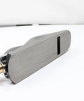60 1/2 Adjustable Mouth Low Angle Block Plane for Fine Woodworking, side view showing adjustable mouth and brass knob