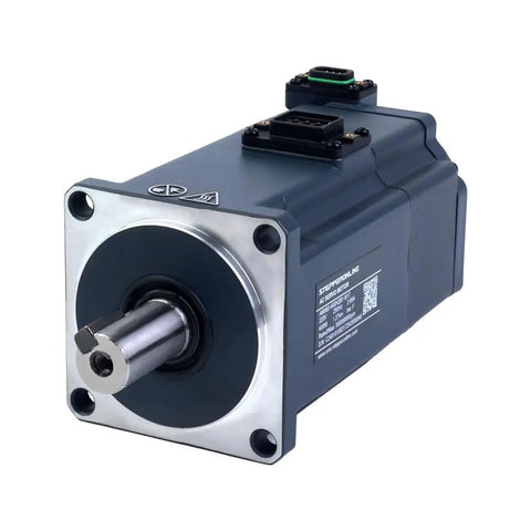 A6 Series 400W EtherCAT Servo Motor Kit With Brake IP67 3000 RPM 1.27 Nm And 17 Bit Absolute Encoder, front view