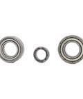 Three Piece Fishing Reel Bearing Kit For Shimano Ultegra 3000 4000 5000 Models Includes Eight By One, Thirty Four By One, Fifty One By One Deep Groove Chrome Steel 52100 Bearings A RB Bearing Kit