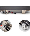 Mini Metal Desktop Conveyor Belt For Small Assembly Lines Electric Conveyor Machine With Friction Experiment Setup
