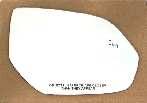 Volkswagen Atlas Blind Spot Mirror Glass With Full Size Adhesive For 2018 2019 2020 2021 2022 2023 2024 2025 Right Passenger Side Replacement Glass