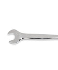 Close-up of XL X Beam Reversible Ratcheting Wrench Set 9 Piece SAE 12 Point Combination Tools With Reversible Box End For Automotive Repair