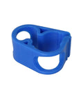 Blue plastic clamp for Four Pack Adjustable Hose Clamps For One Quarter To One Half Inch Tubes Water Flow Control Clips