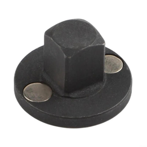 Low Profile Impact Driver Socket Adapter Set Made From Super Tough Heat Treated Steel For Tight Spaces With Secure Grip Handles And Smooth Swivels In Black Finish Perfect For Auto Repair And Heavy Duty DIY Home Projects, black steel adapter close-up