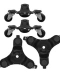4 Piece Heavy Duty Furniture Dolly Set For Home And Office Moving Large Cabinets And Appliances With Stable Wheels Easy Roll Smooth Glide And Effortless Transport For Moving Like A Boss, black