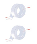Clear Furniture Edge Protectors And Corner Guards For Drawers Tables Cabinets Zero Fuss Setup Heavy Duty Plastic Bumper Strips on roll, 1.18 in wide.