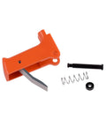 Trigger Assembly For T250A-F16 500910 Angled 16 Gauge Finish Nailer And F350S 501000 PMP Strip Nailer Replacement Kit components