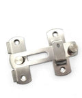 Heavy Duty Metal Gate Latch And Dead Bolt Hasp Lock for sliding doors; forged steel with smooth sliding bolt mechanism.