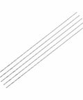 5 Piece 0.6mm Mini Micro Twist Drill Bits Set In High Speed Steel Extra Long 80mm Shank For Aluminum Alloy And Fine Metalwork Pro Grade HSS Drill Bits For Small Holes And Precision Jobs.