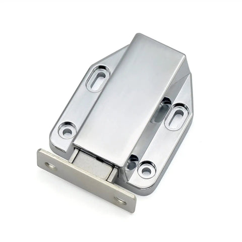 Magnetic Push Latch Catch With Push To Open Design Easy Install No Fuss Door Release For Cabinets Drawers Wardrobes Furniture Hardware Pressure Touch Release Model Xk824