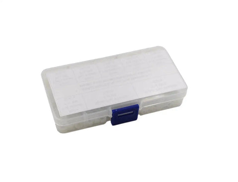 Hella Versatile White Nylon Flat Washer Assortment Kit With M2 Through M10 Metric Sizes For Rock Solid Bolt Securing On Garage Or Shop Projects