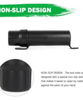 Rugged Off Road Motorcycle Tool Tube Waterproof Storage Box with non-slip cap design