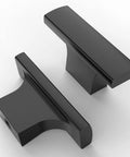 Matte Black Cabinet Knobs 2 Inch 50mm 10 Pack Single Hole Kitchen Cabinet Pulls Drawer Knobs Easy To Install