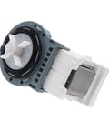 Drain Pump Motor With Drip Cover Replacement For Samsung Washers DC31-00187A And DC31-00187D PX3516-01, side view