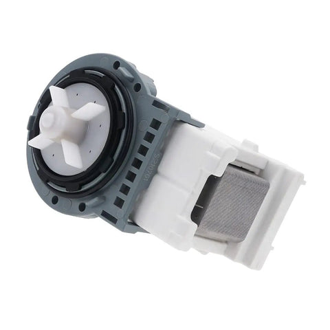 Drain Pump Motor With Drip Cover Replacement For Samsung Washers DC31-00187A And DC31-00187D PX3516-01, side view