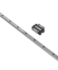 Top Tier Linear Sliding Guide Kit With Durable Bearing Steel Rail Blocks For Smooth 3D Printer, CNC Machine, And Automation Gear Upgrades At 300 Mm Length steel rail and block