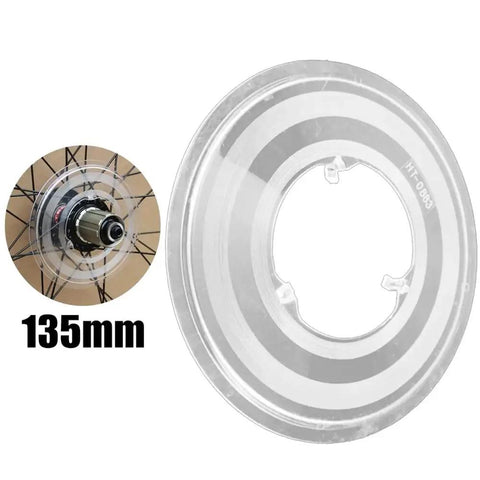 Three Pack Bike Spoke Protector Guard Set For Rear Wheel Made From Lightweight ABS Plastic Keeps Your Chain From Snagging Spokes