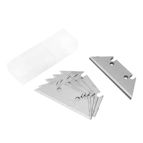 Pro Grade Miter Shear Cutting Tool With 10 Stainless Steel Blades shown alongside compact storage case
