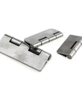 Stainless Steel Weldable Door Hinge Without Holes For Cabinets And Drawers, Heavy Duty Chest Of Drawers Hardware Accessory, 1 Piece, Color T
