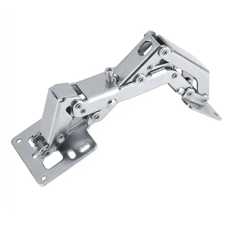 Two Pack 170 Degree Cabinet Door Hydraulic Hinges With Screws Soft Close For Thick Panel Wardrobe Hardware, steel