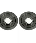 HD77 Circular Saw Blade Clamp Washer Flange 1619X02969 S77 24 Replacement 2 Pack, black metal flanges side by side