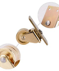 Premium Top Shelf Universal Piano Casters Featuring Silky Smooth Silent Rolling Wheels With Reinforced Steel Screw Mount for furniture.