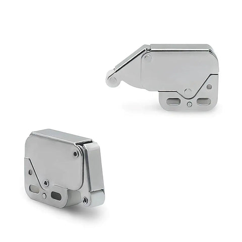 Mini Push Spring Clip Lock Catch For Cabinets Cupboards And Furniture Slick Steel Plastic Durable Latch 49x28mm