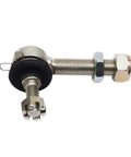 Close-up of steering knuckle spindle from 11.8 Inch Front Suspension Shock Swing Arm Kit for Quad Bike Buggy Go Kart.