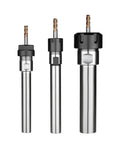 Spindle Extension Rod With ER Collet for Milling Machine and Lathe, features three lengths for stable rotation during high-speed CNC cutting.