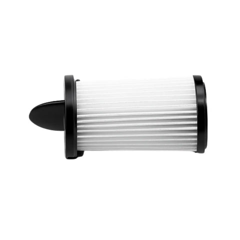 Top Shelf True HEPA Vacuum Filter Replacement For Eye Vac Premotor Pro Lines, washable 6x3 inches with black trim.