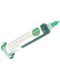 Light Cure Solder Mask Ink For BGA PCBs Green Solder Resist Dual Pack in a 10cc syringe for PCB repair projects
