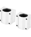Built Tough Glides Smooth As Butter Precision Tuned Linear Motion Ball Bearing Slide Block 20mm SC20UU aluminum alloy pair