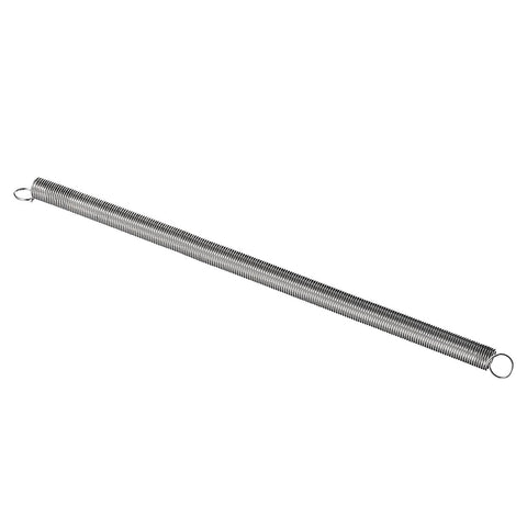 uxcell extended tension spring with dual hooks, 7/16 in x 10-1/4 in, 0.043 in steel