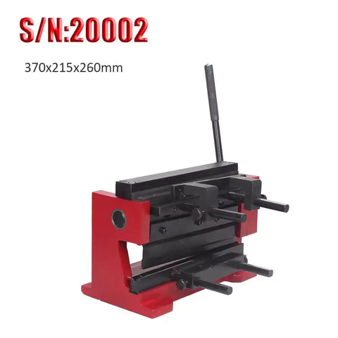 All-Purpose Metal Sheet Bending Tool For DIY Projects, Hand Operated Bender for various metals, size 370x215x260mm