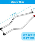 Adjustable Drag Link Set For Lawn Tractors Left And Right Hand Replacement Links Replaces 194740 194741 To Restore Steering Precision And Smooth Handling On AYP EHP Built Models Swap In Easily And Get Your Ride Steering Back On Track., 17.5-inch metal left and right drag links with 2-inch ends