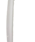 Side view of Painted White Diecast Zinc Alloy Sliding Patio Door Handle Replacement Heavy Duty Six And Five Eighth Inch Hole Spacing