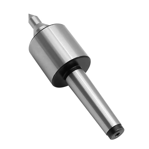 Live Center For Lathe CNC 2MT 60 Degree Morse Taper Long Spindle Tool Built Tough With 220 Lb Load Capacity Ultra Precise 0.000197 Inch Accuracy Heavy Duty MT2 Lathe Center For CNC Machining