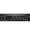 Front view of UMC404HD 4x4 USB Audio Interface With Midas Mic Preamps 24-Bit 192 kHz Studio Grade For Pros showing inputs and controls.