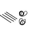 Toyota 4Runner Vent Window Seal Kit 6 Piece Set For Front Driver And Passenger Side Doors And Windows 1984 To 1989 Weatherstripping Replacement Fits Vent Window Models With Seals Included For Leak Proof Performance shown in layout