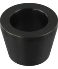 Heavy Duty Carbon Steel Wheel Balancer Cone With Precise 38Mm Or 40Mm Tapered Bore, solid black conical adapter for tire balancing.