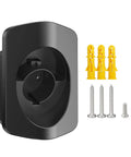 Hella Secure Ev Charger Holder Wall Mount For Sae J1772 Type 1 Cable Organizer in black with screws and anchors included.