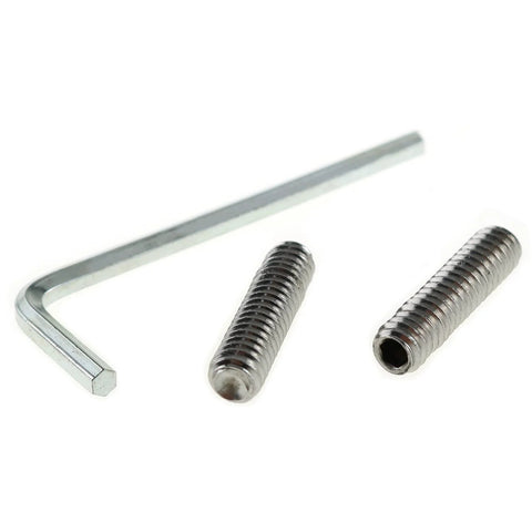 Cone Point Screw Set 10 Pack 1/4-20 By 1 Inch 304 Stainless Steel Allen Head Hex Socket End Grub Headless Bolts With Hex Drive Wrench For Durable Corrosion Resistant Fastening In Humid Environments