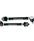 Crazy Tough Heavy Duty Tie Rod End Replacement Kit Includes Two Premium Steering Components For Chevy Silverado 2011 Through 2024, front view showing two durable tie rod ends.