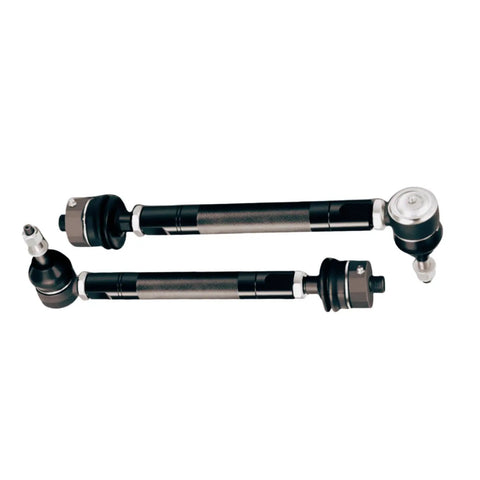 Crazy Tough Heavy Duty Tie Rod End Replacement Kit Includes Two Premium Steering Components For Chevy Silverado 2011 Through 2024, front view showing two durable tie rod ends.